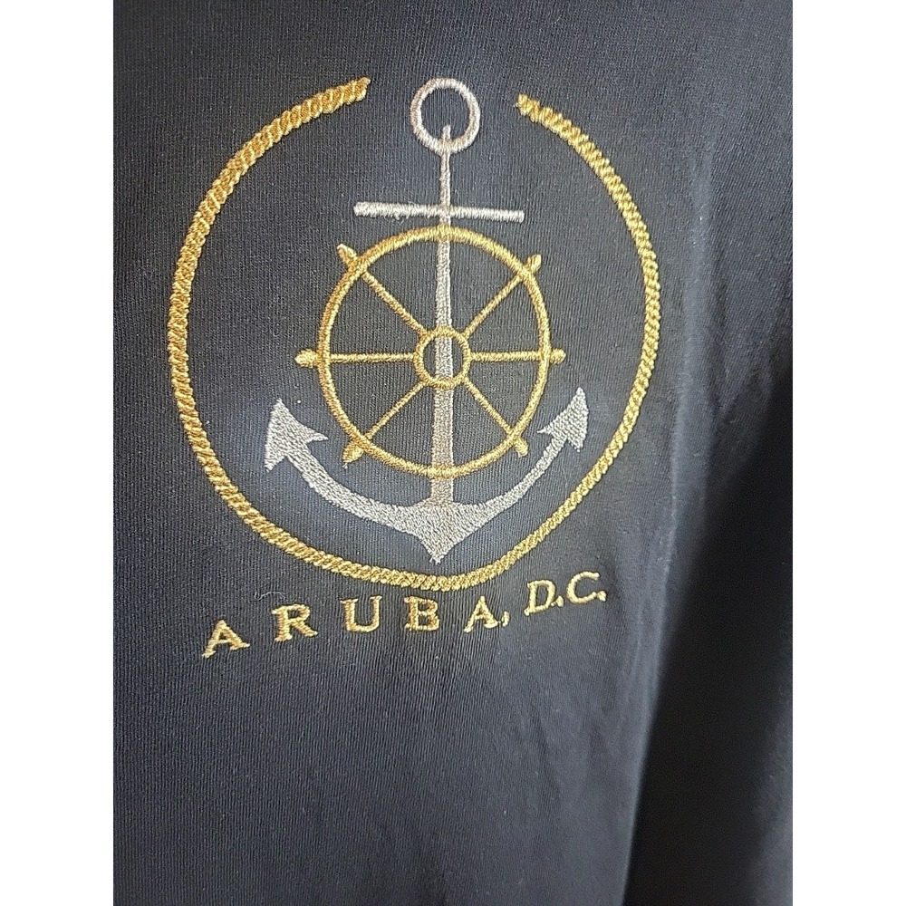 Vintage Aruba D.C. Treasure River Gold T-Shirt - XL,‎ Single Stitch